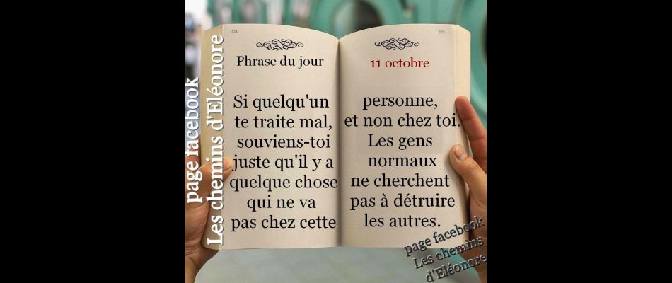 Petites Phrases Les Chemins D'eléonore Phrase Du Jour Gratuit