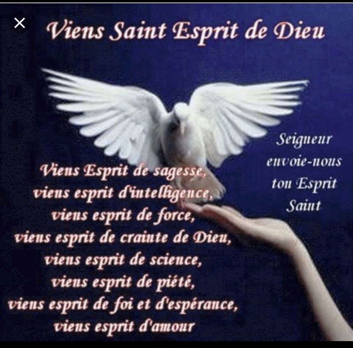 Muswada | Chapter | Chapitre 38: Viens Esprit Saint