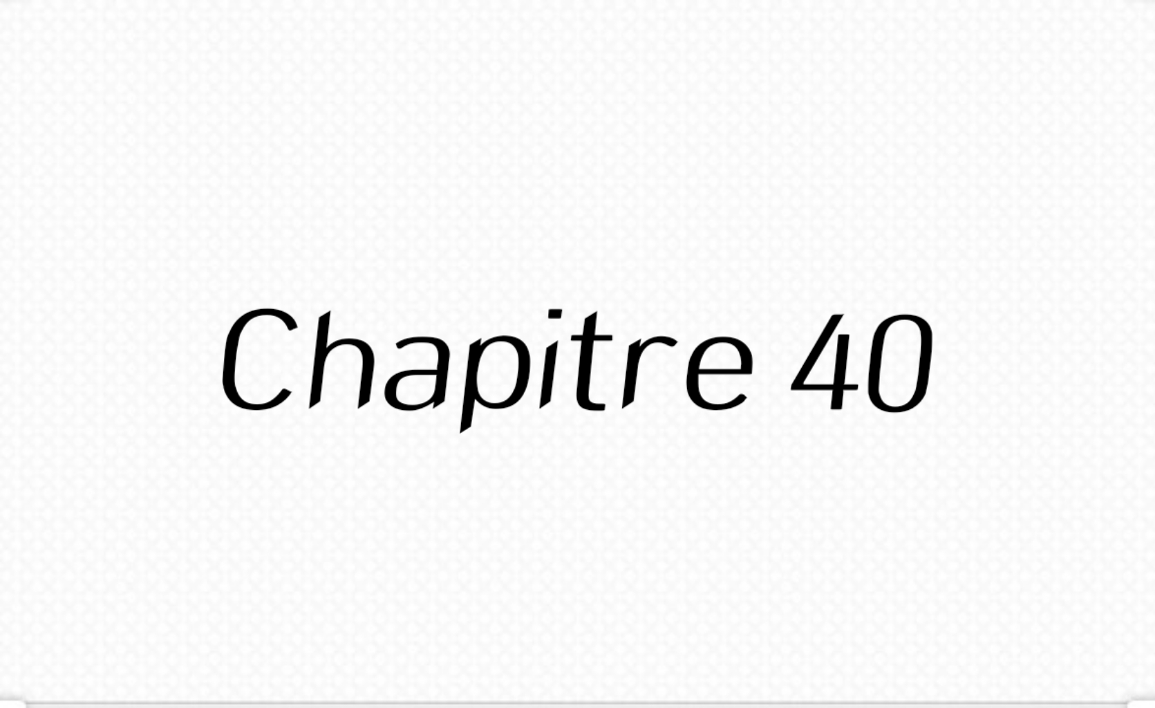 Muswada | Chapter | Chapitre 40